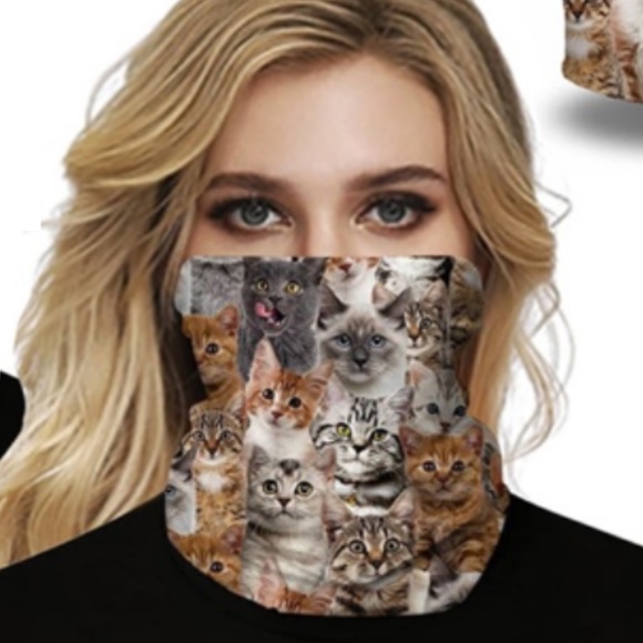 🌷SALE 🌷 Cat Mask Gaiter Scarf - Picture 6 of 6